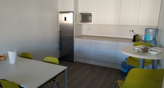 Sala de reunión interior.